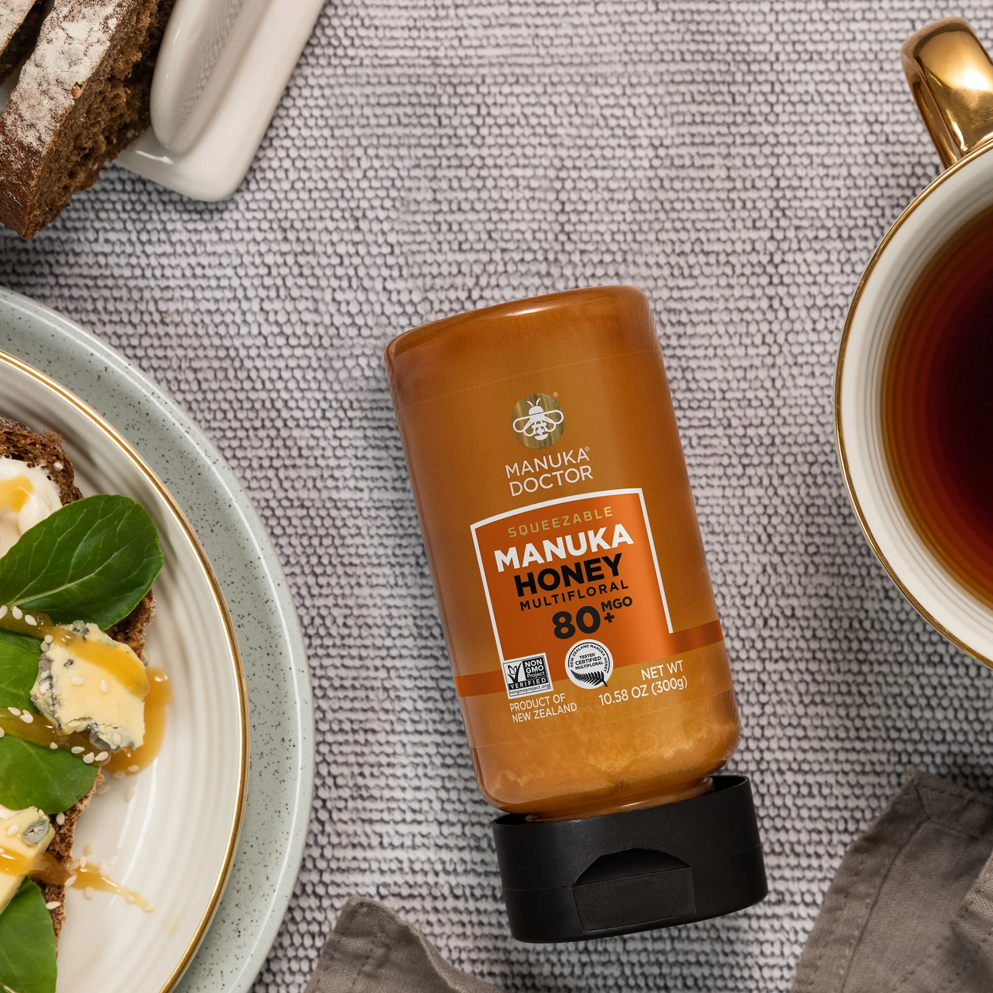 MGO 80 Manuka Honey Squeezy (10.58oz) - Image 2