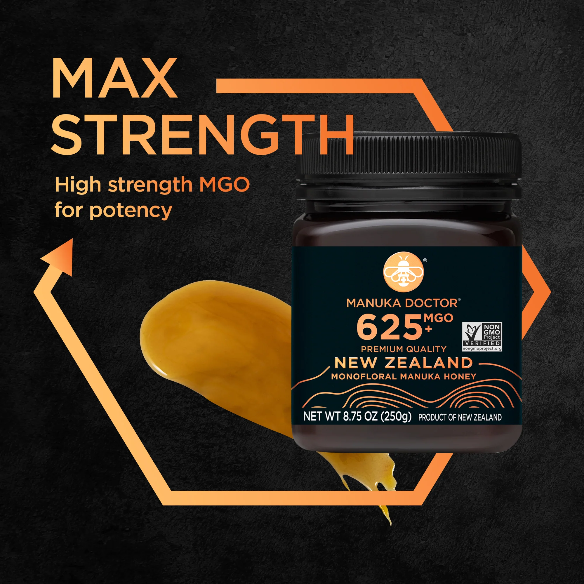 Triple Bundle: 625 MGO Manuka Honey 8.75 oz - Image 7
